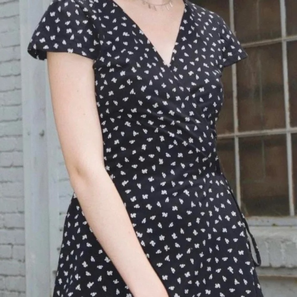 Brandy wrap dress